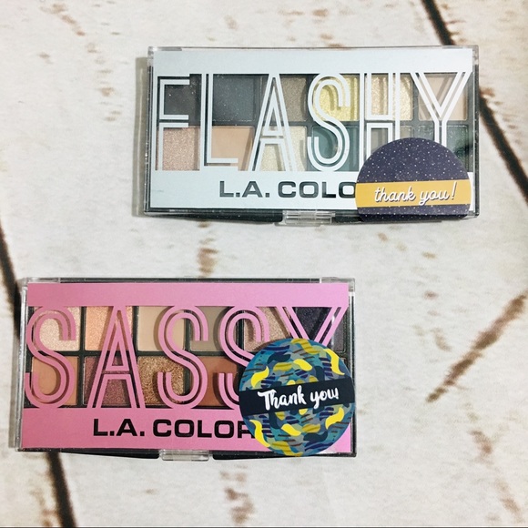 ❤️✨L.A. Colors 2x Eye Shadow Pallets - Picture 2 of 7